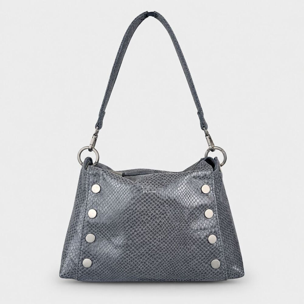 Edgy Hammitt Bryant Medium Skyline Snake Leather Shoulder Crossbody Bag